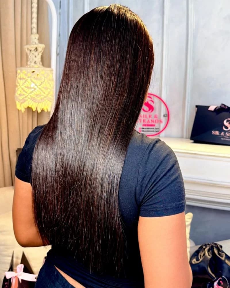 Silky Straight Weave